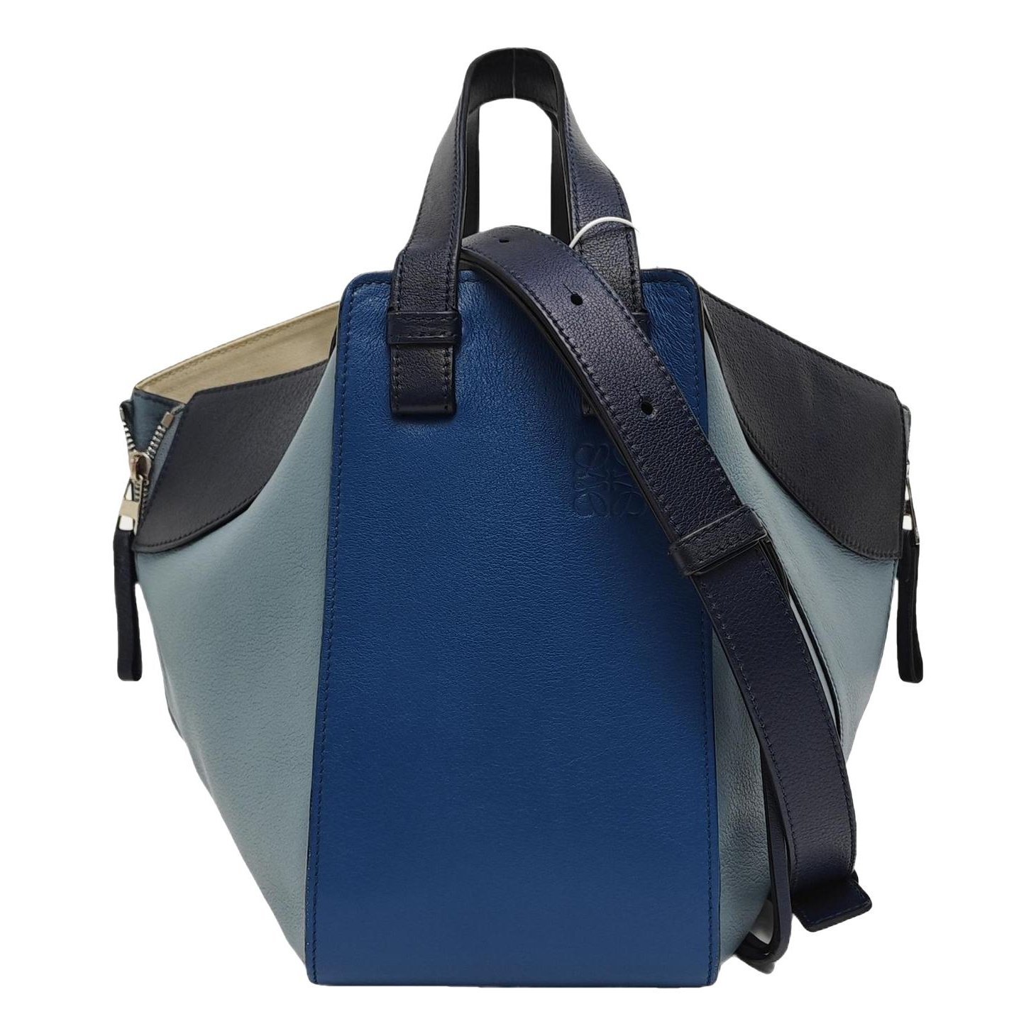 Hammock leather handbag