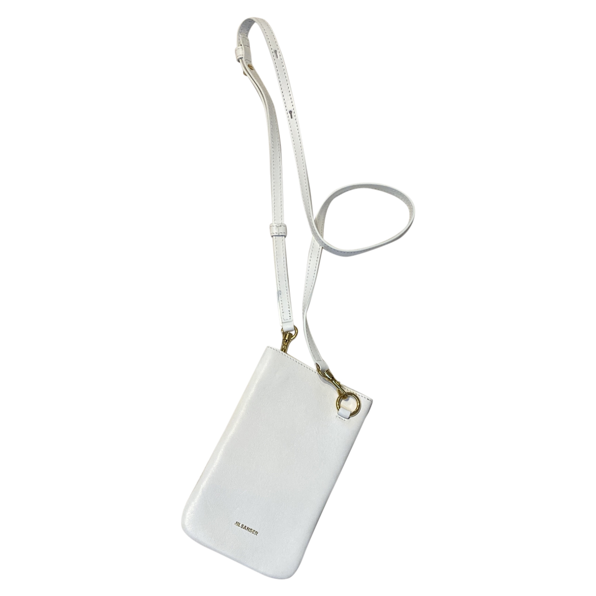 Jil Sander Tangle leather crossbody bag