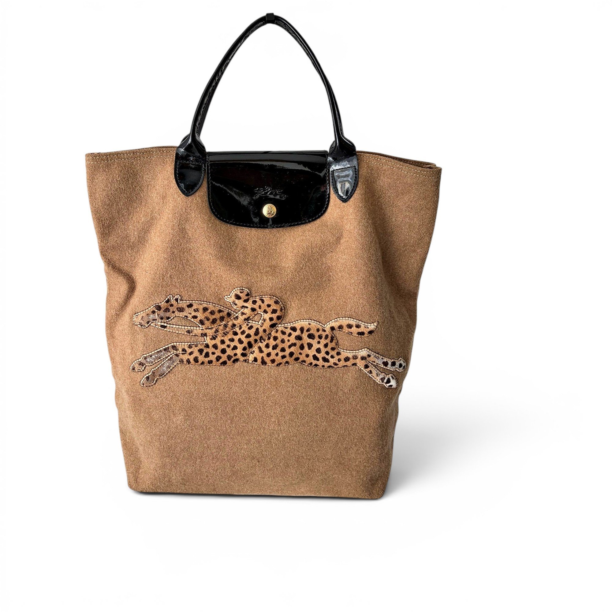 Pliage wool tote