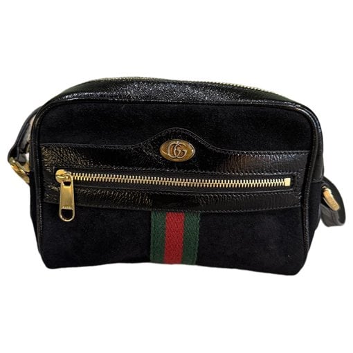 Ophidia leather crossbody bag