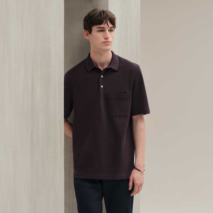 Prunoir "Piqures Sellier" Polo Shirt