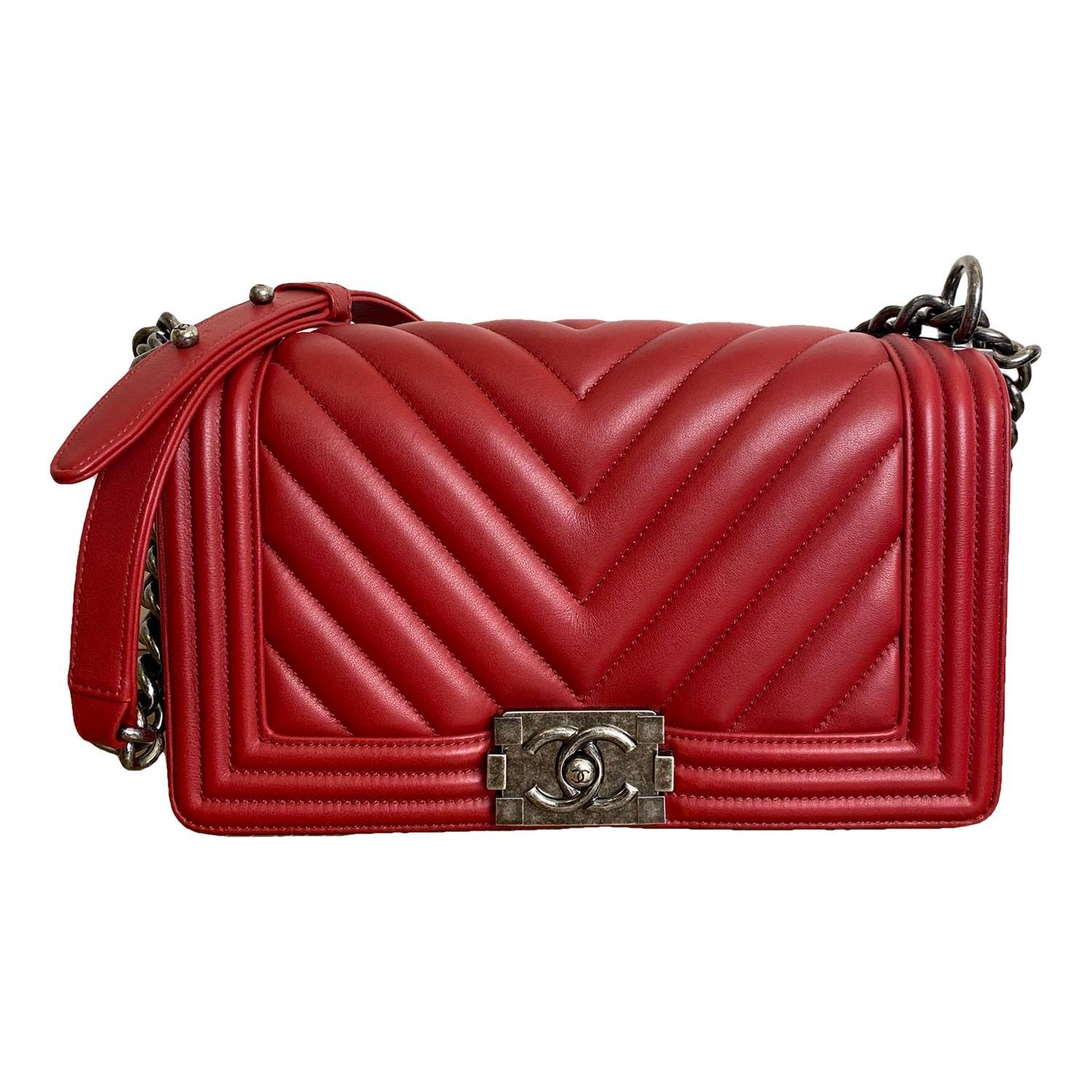 Boy leather crossbody bag