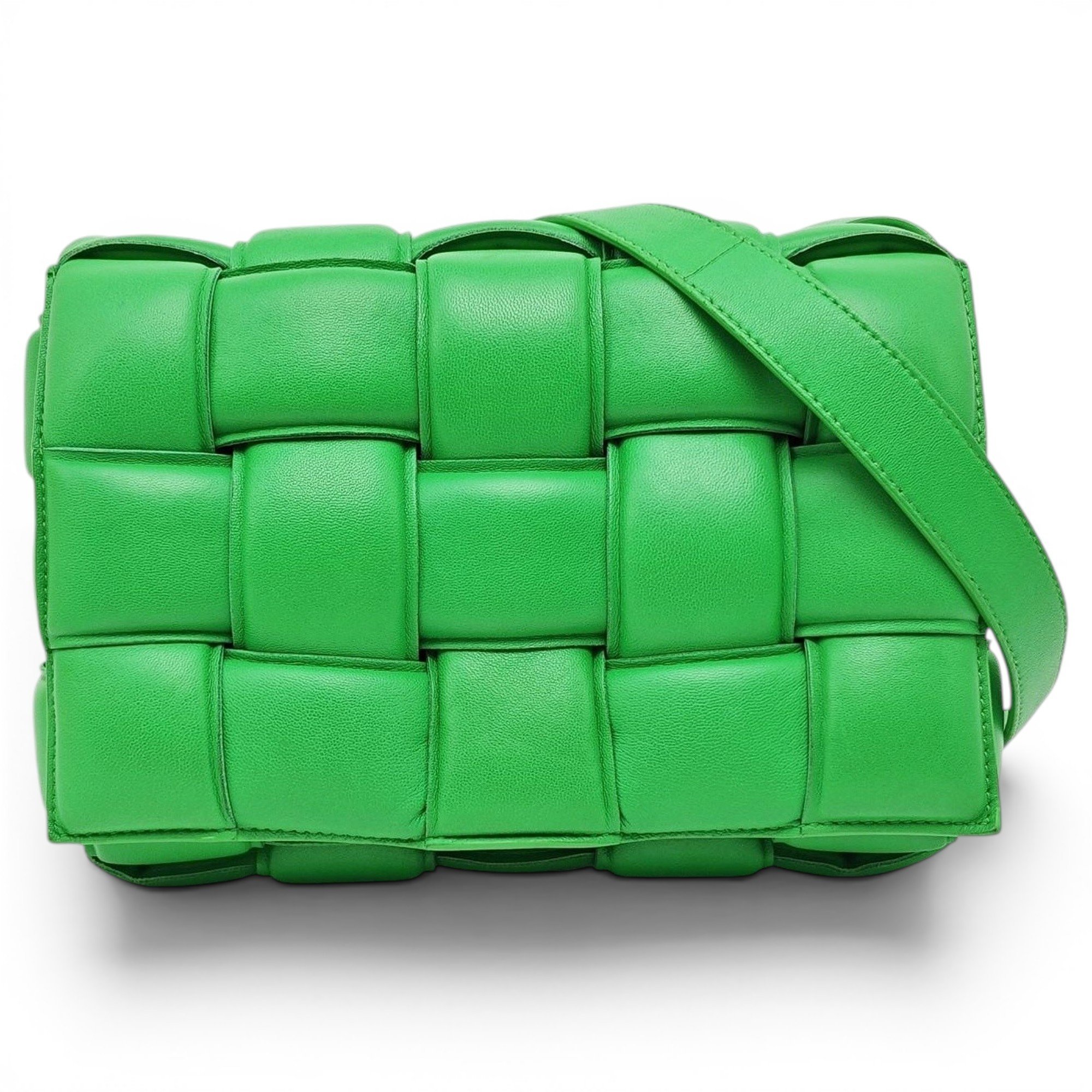 Brick Cassette leather handbag