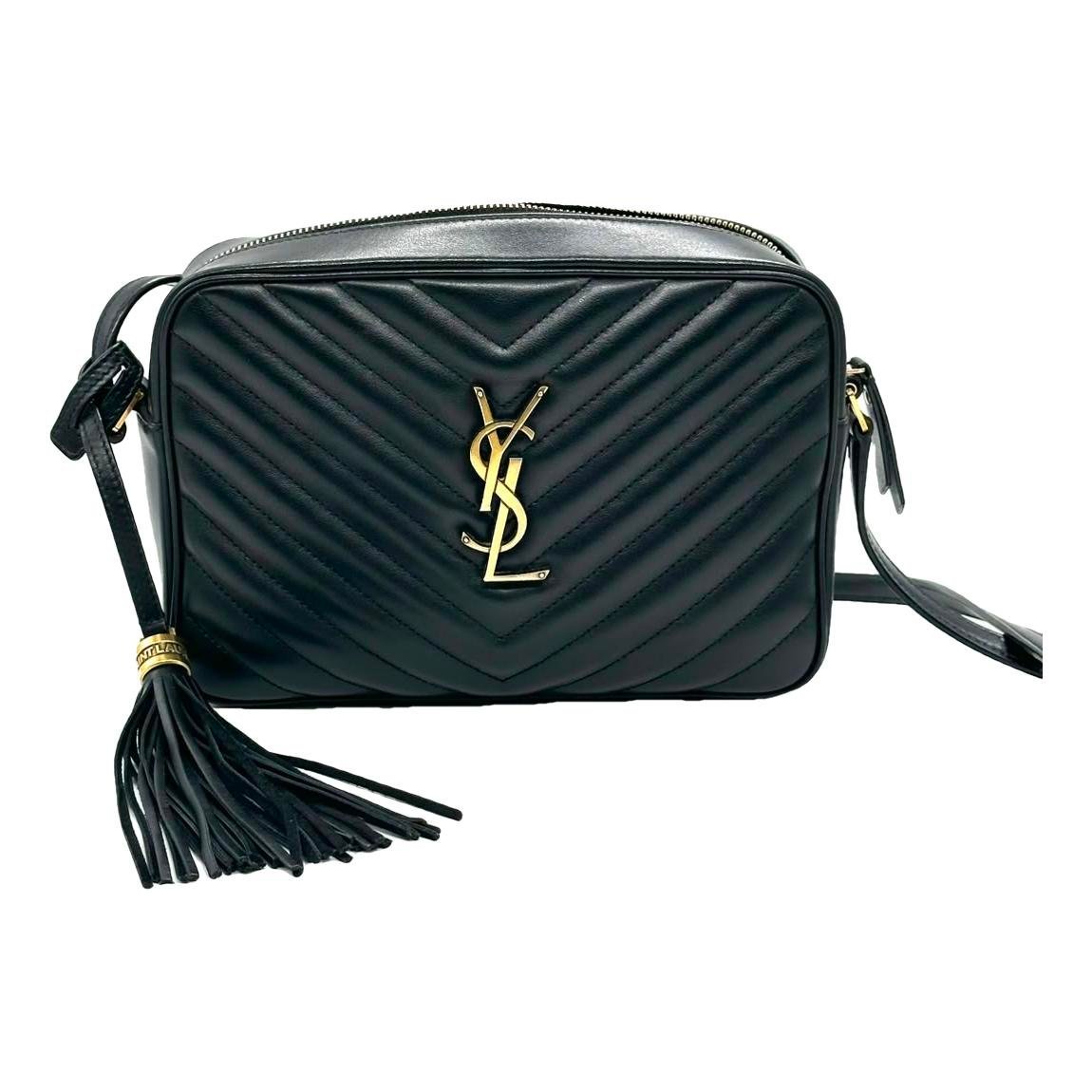 Camera Lou leather handbag