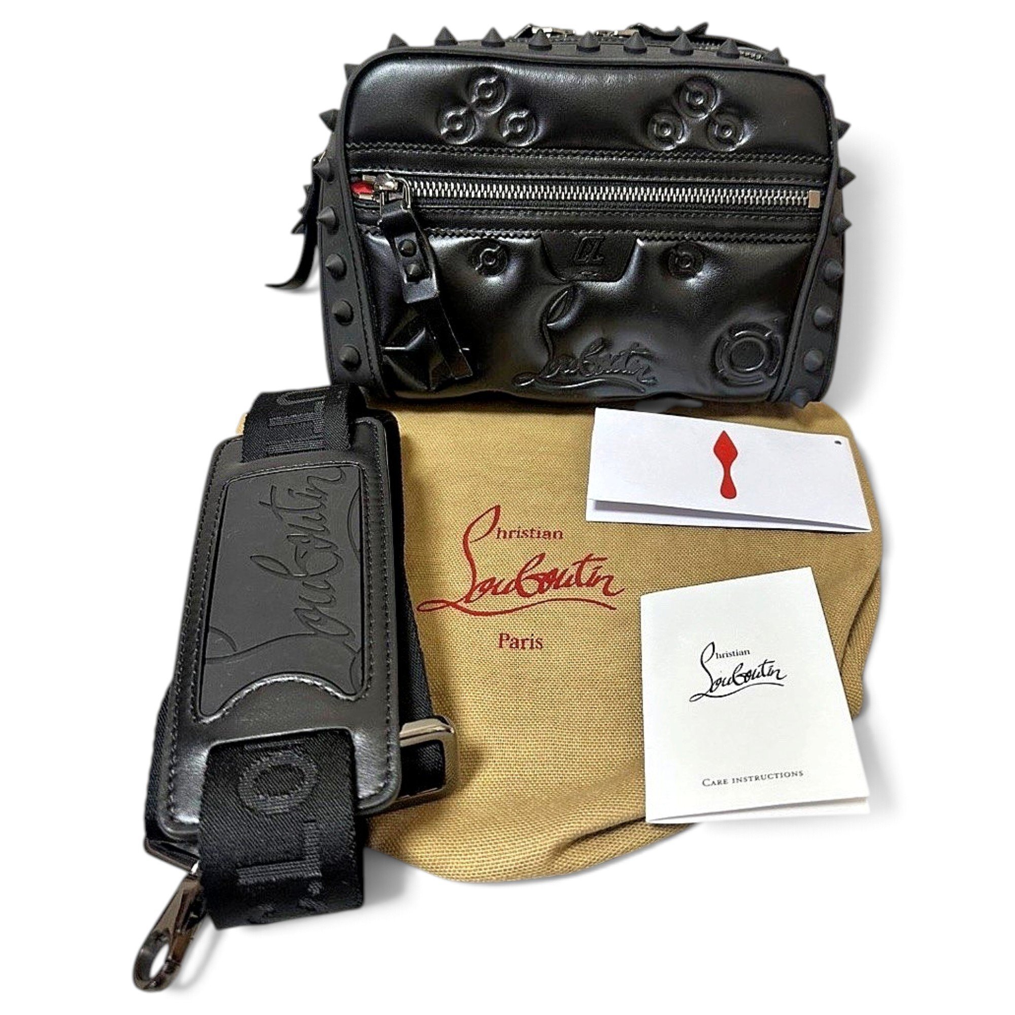 Leather crossbody bag
