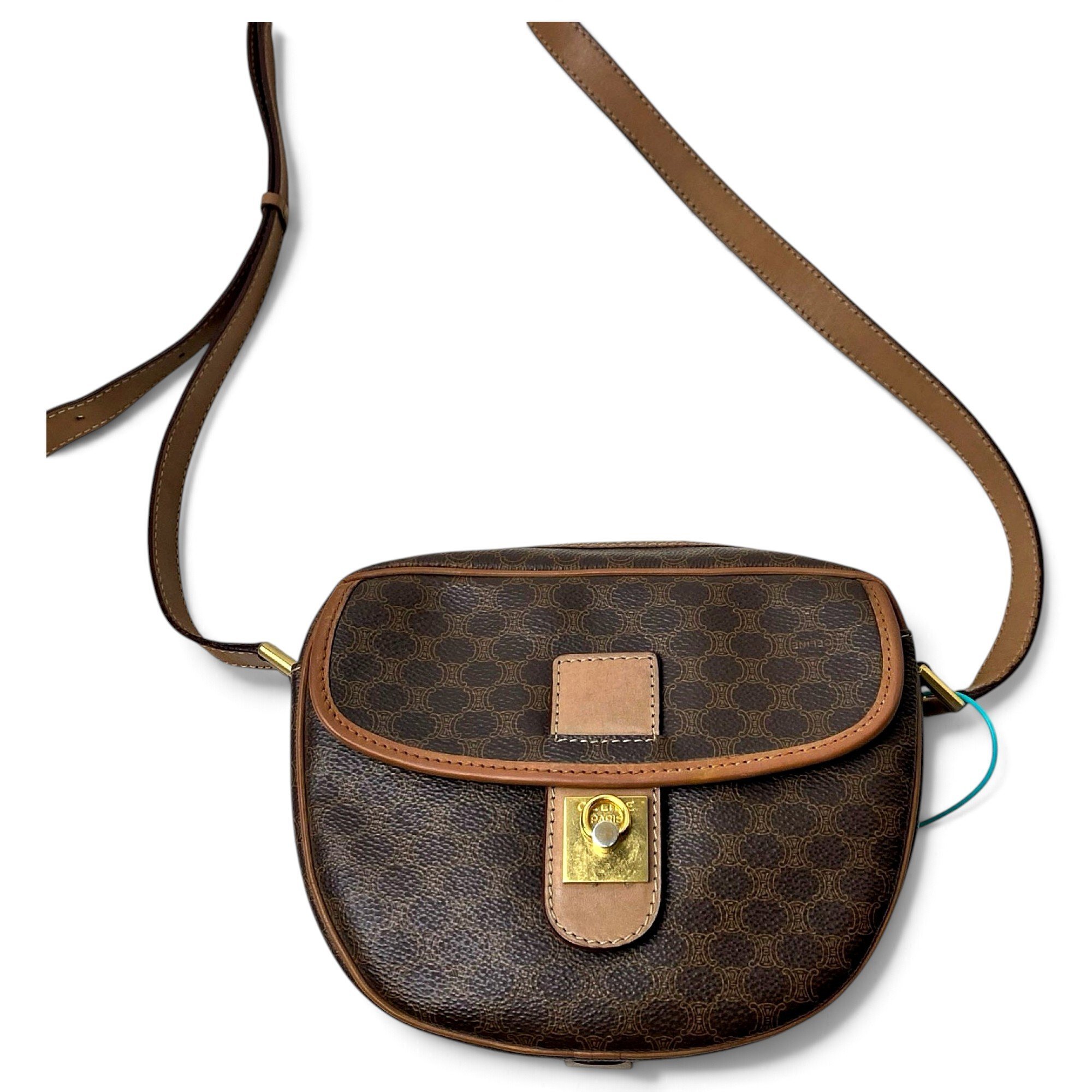 Folco leather crossbody bag