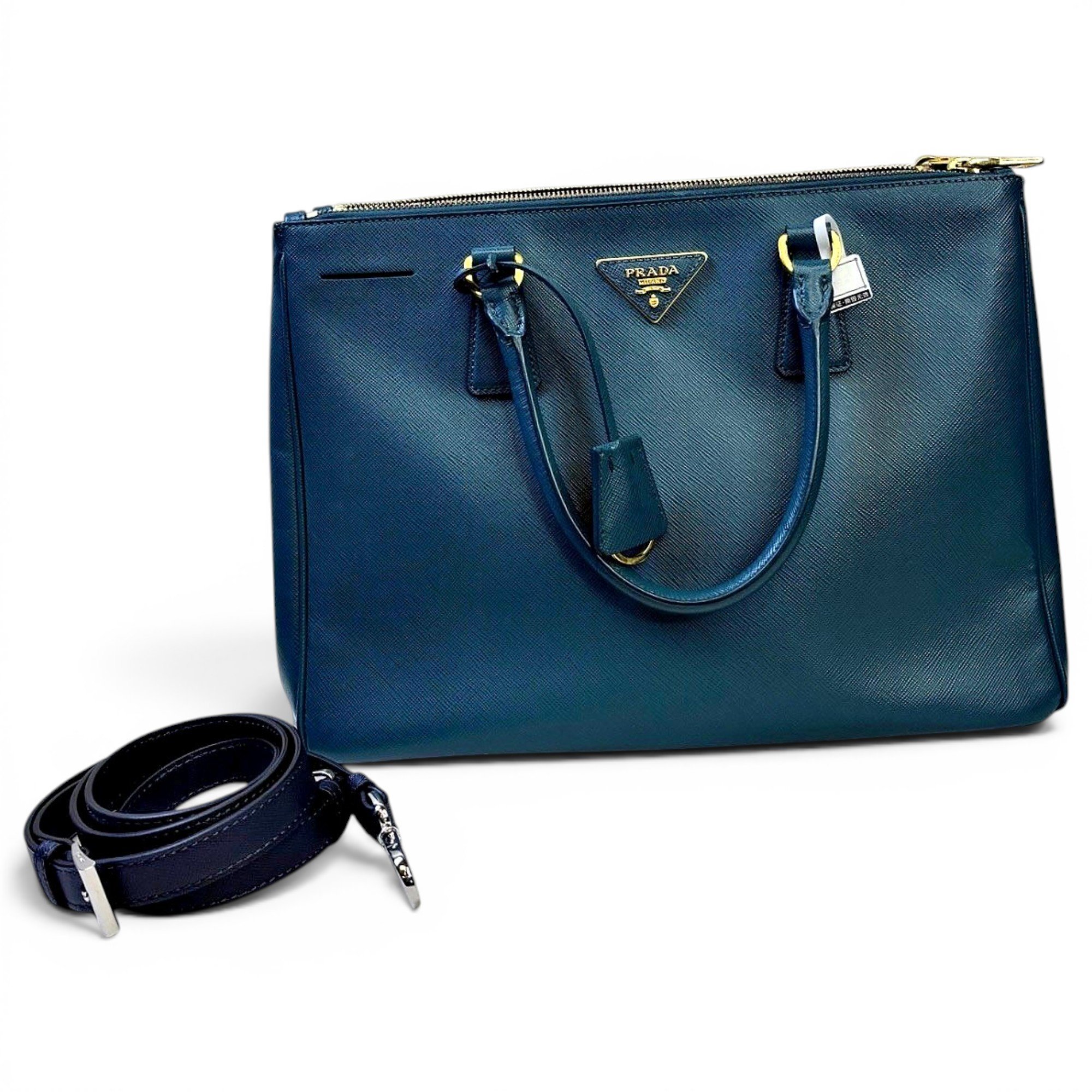 Galleria leather handbag
