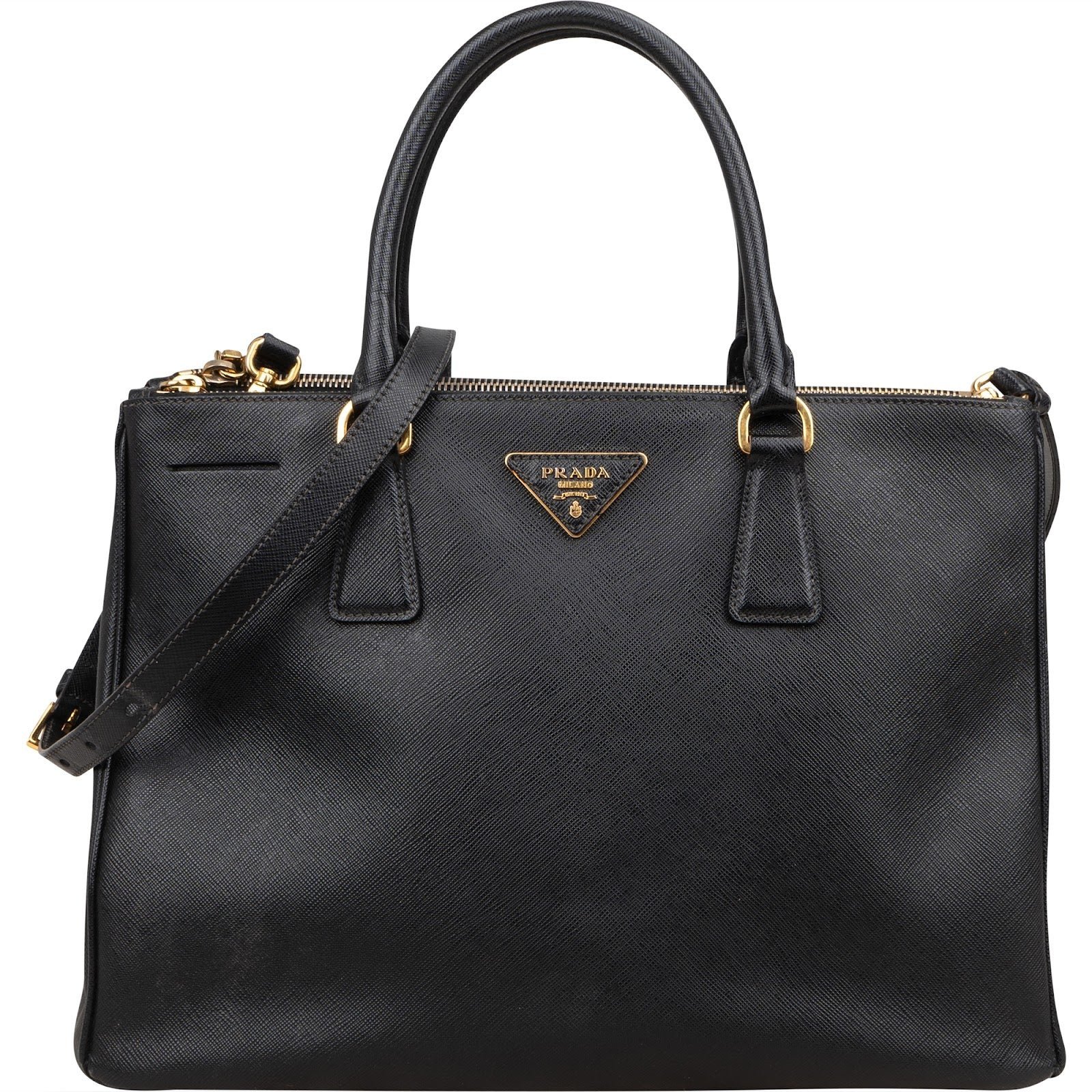 Galleria leather handbag