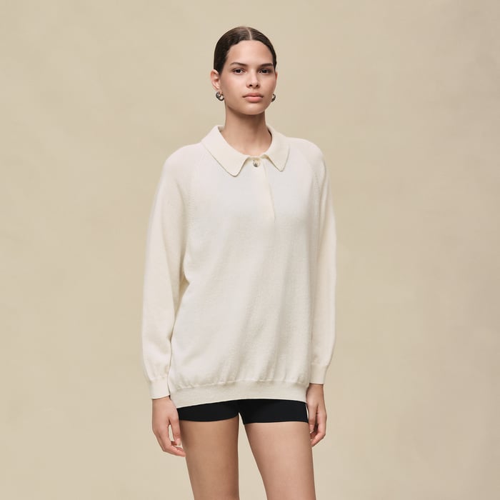 Blanc Naturel Wide Sweater