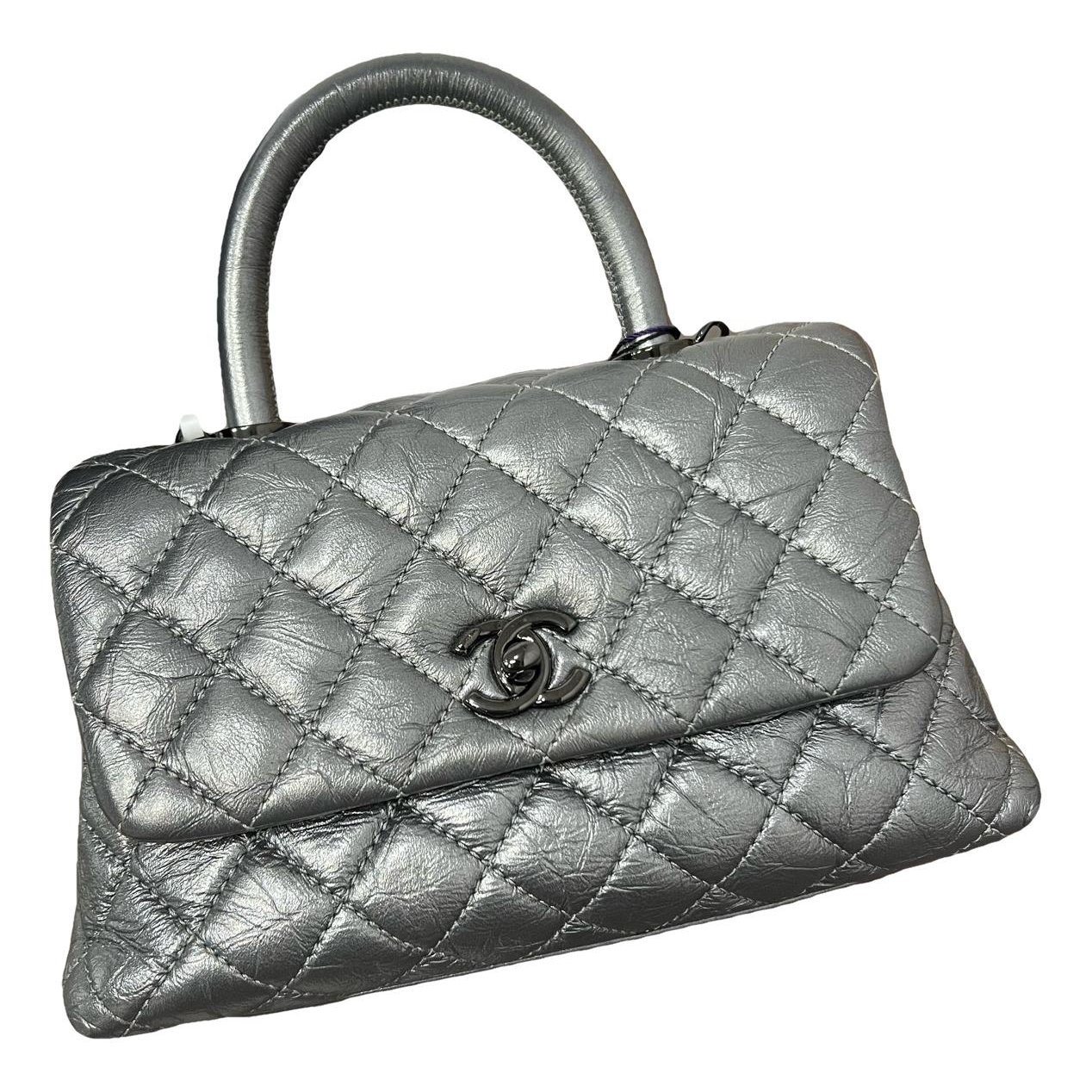 Coco Handle leather handbag