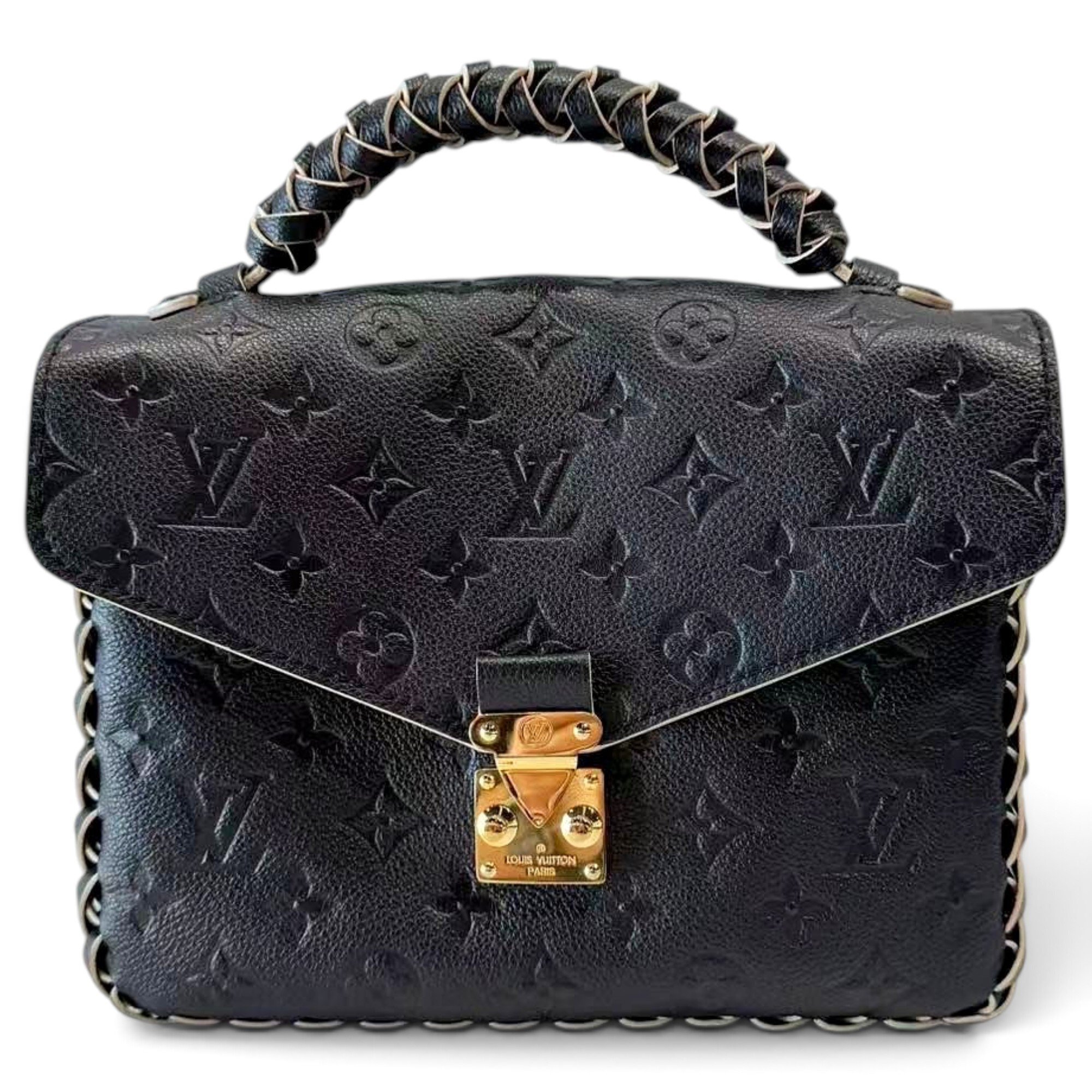 Metis leather handbag