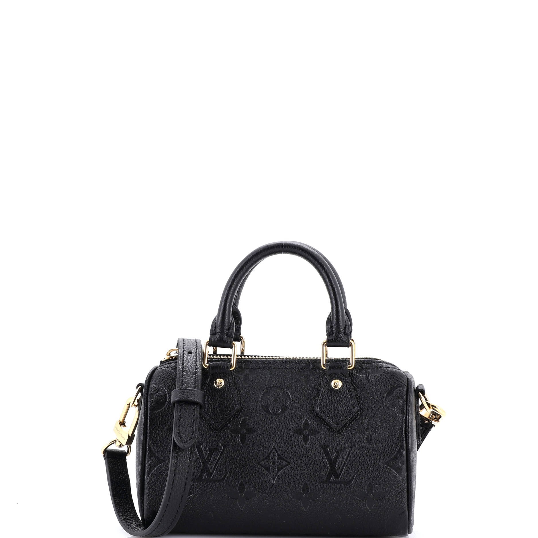 Louis Vuitton Speedy Bandouliere NM Bag Monogram Empreinte Leather Nano