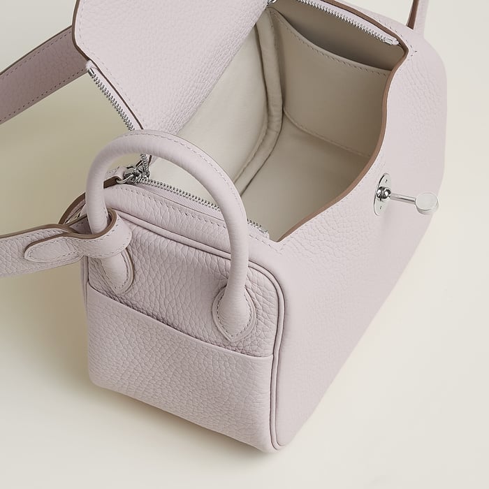 Mauve Pâle Lindy II Mini Bag