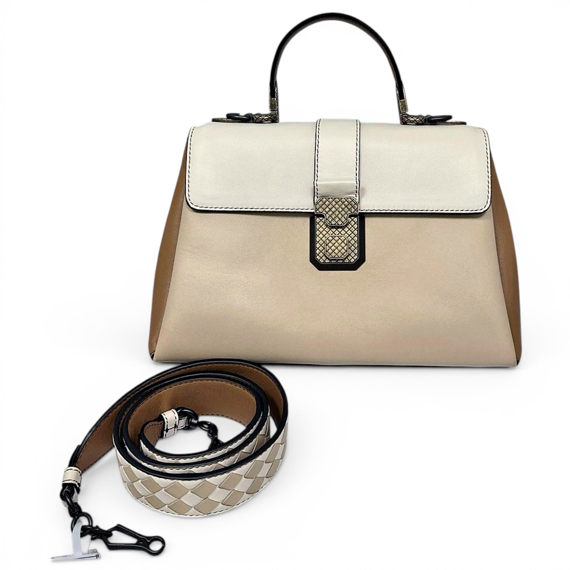 Piazza leather handbag