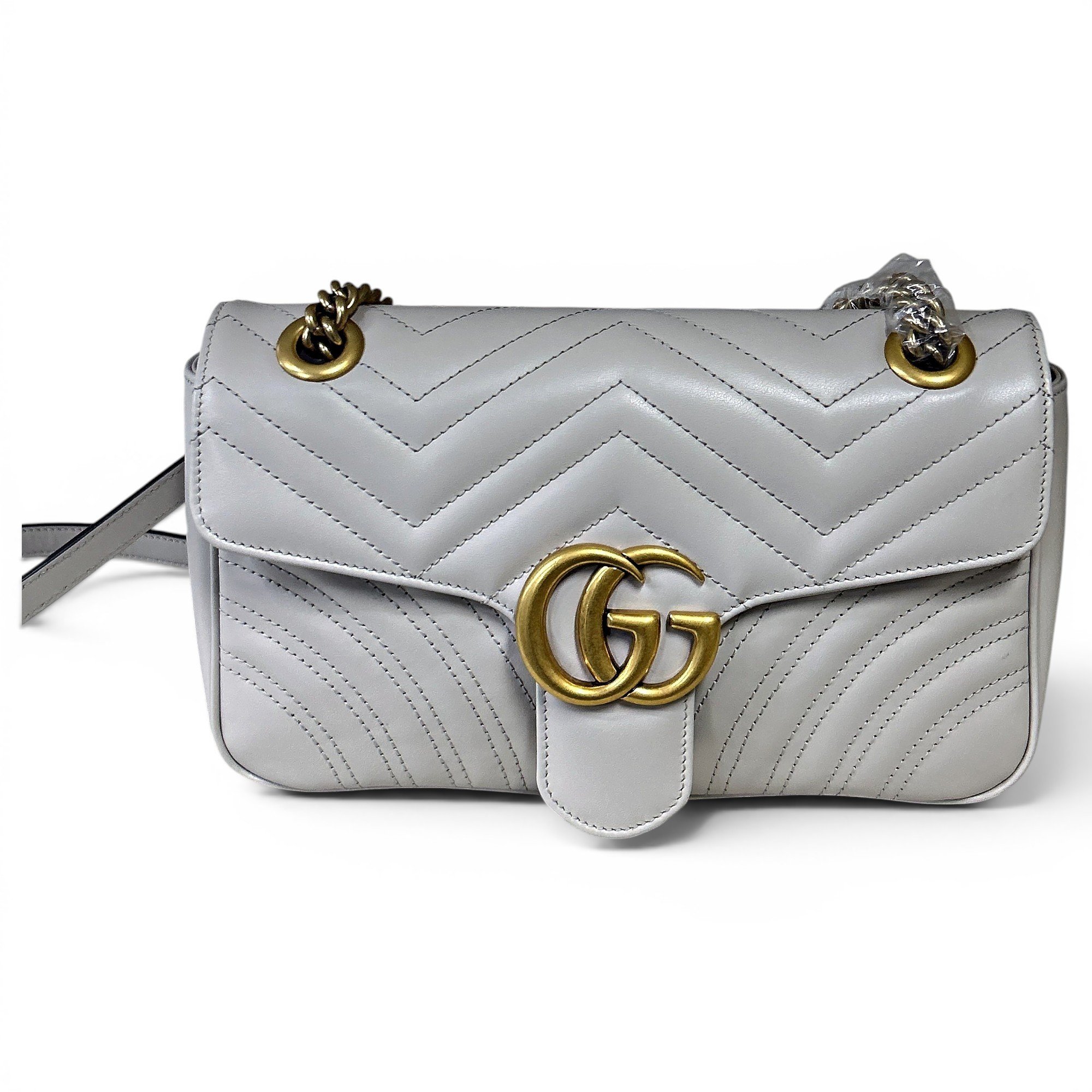 GG Marmont Flap leather handbag