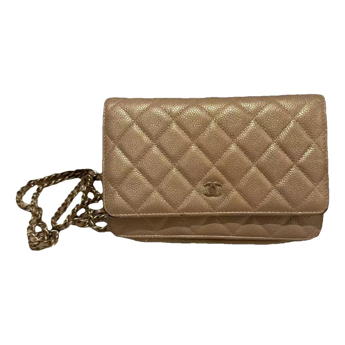 Wallet On Chain Timeless/Classique leather crossbody bag