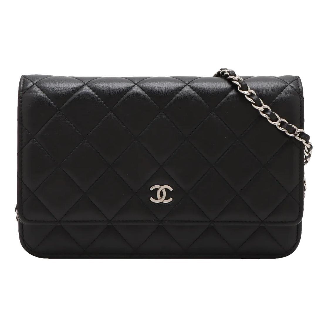 Wallet On Chain Timeless/Classique leather crossbody bag