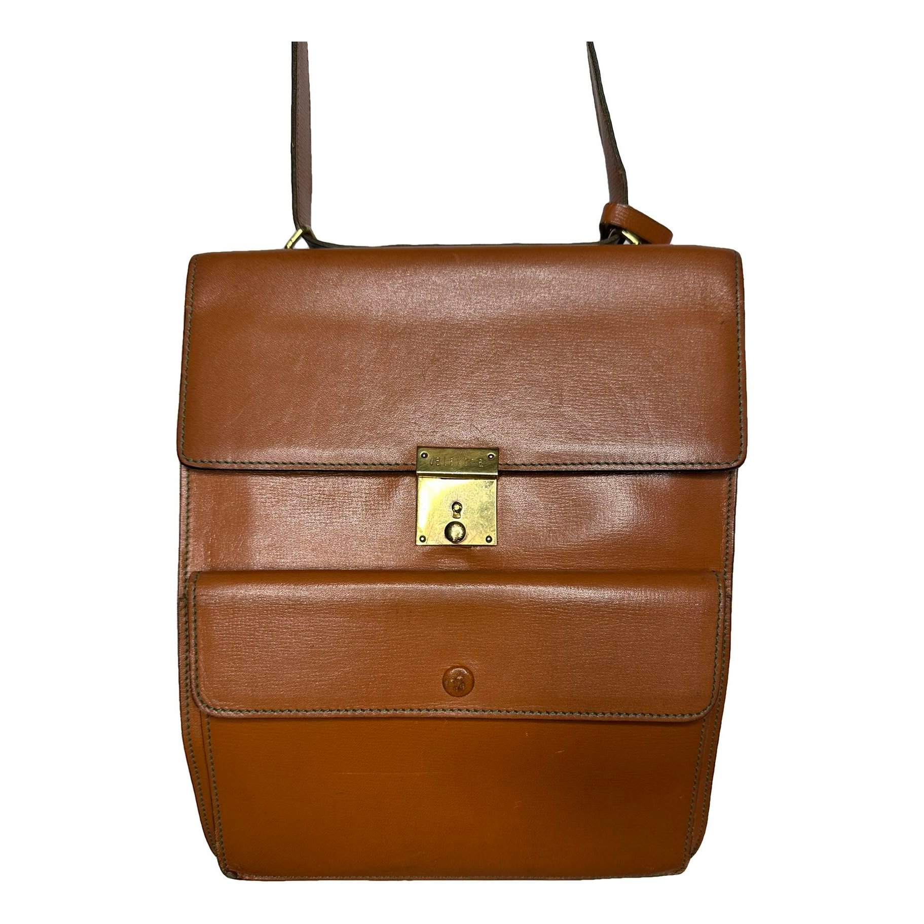Valextra Leather crossbody bag