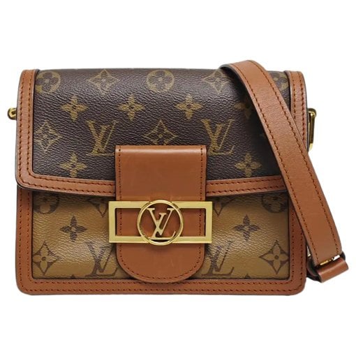 Dauphine leather mini bag