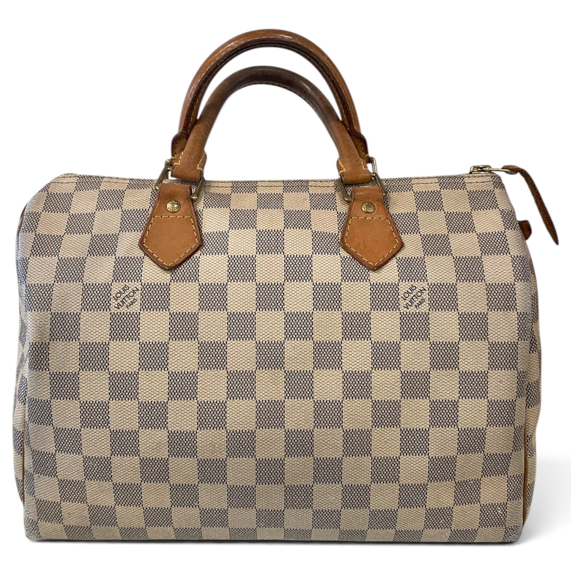 Louis Vuitton Speedy leather handbag
