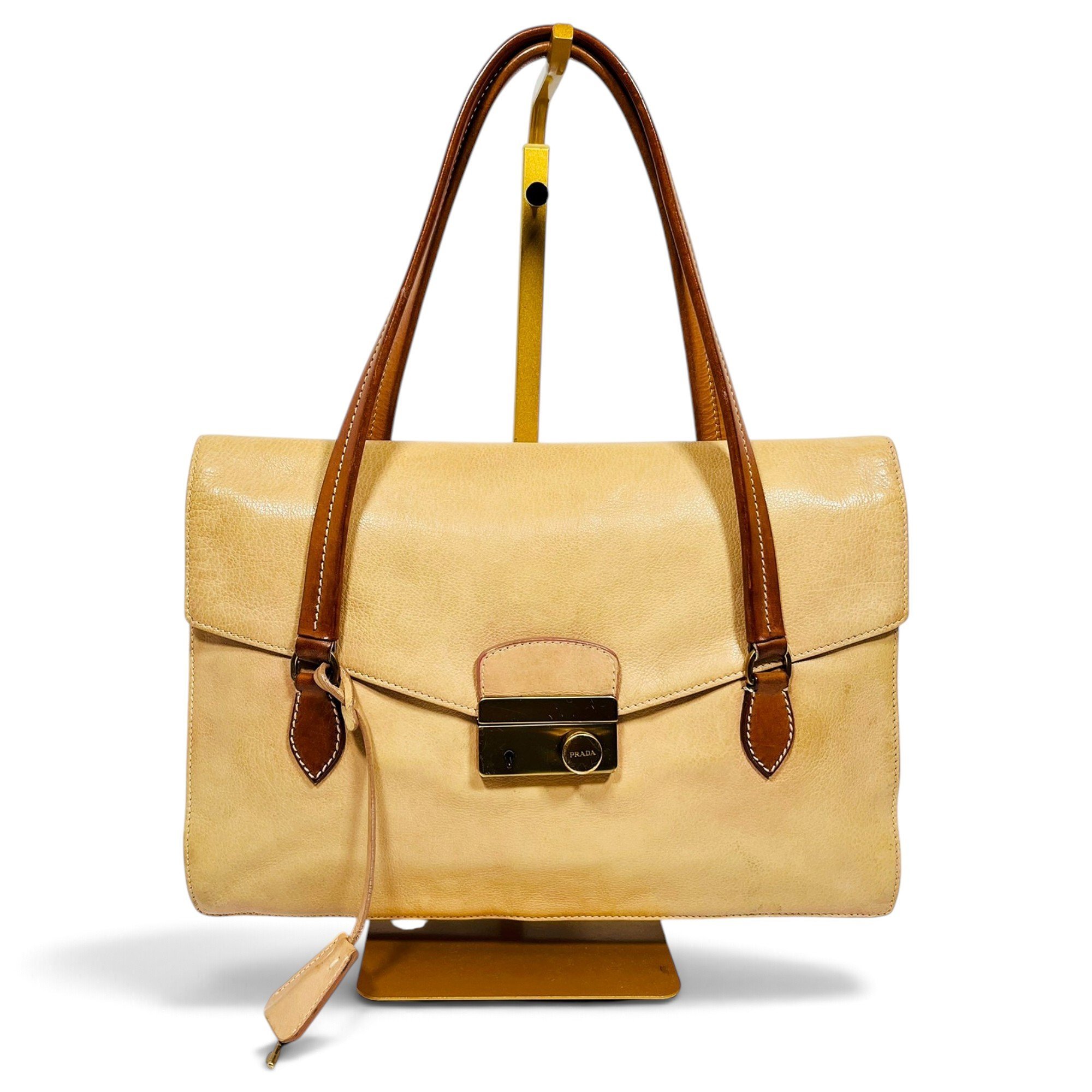 Leather handbag