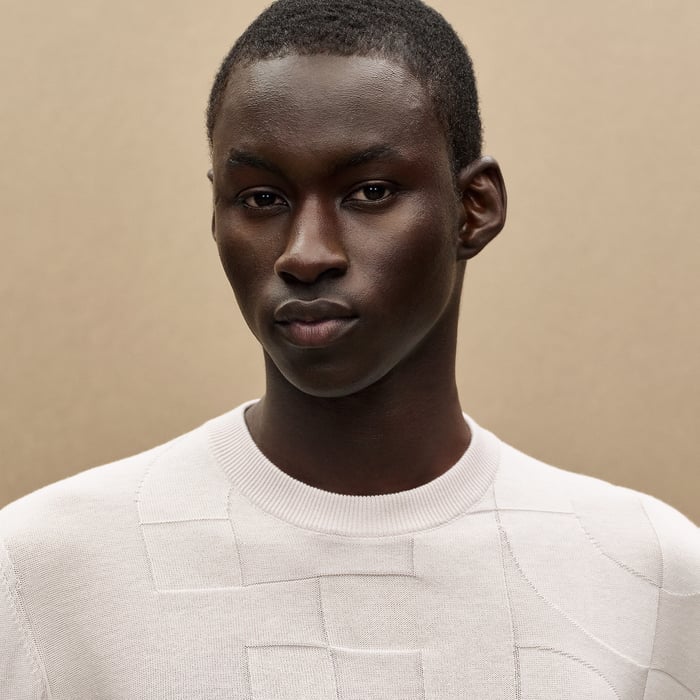 Quartz "Maillon Puzzle" Crewneck Sweater