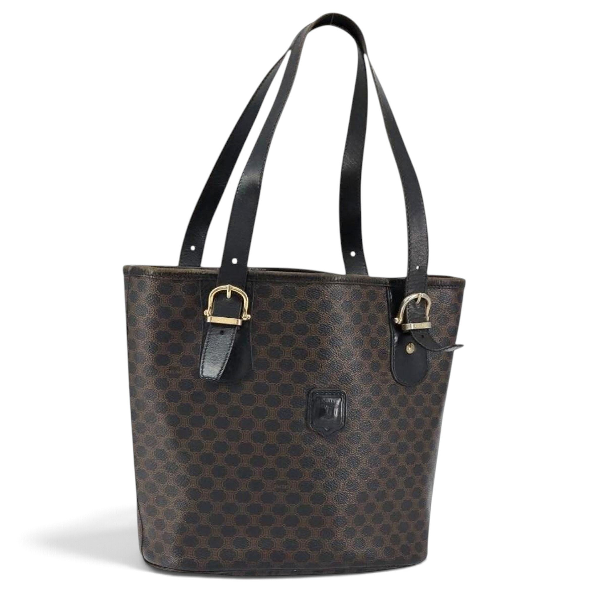 Leather tote