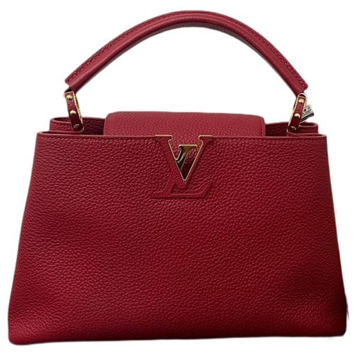 Capucines leather handbag