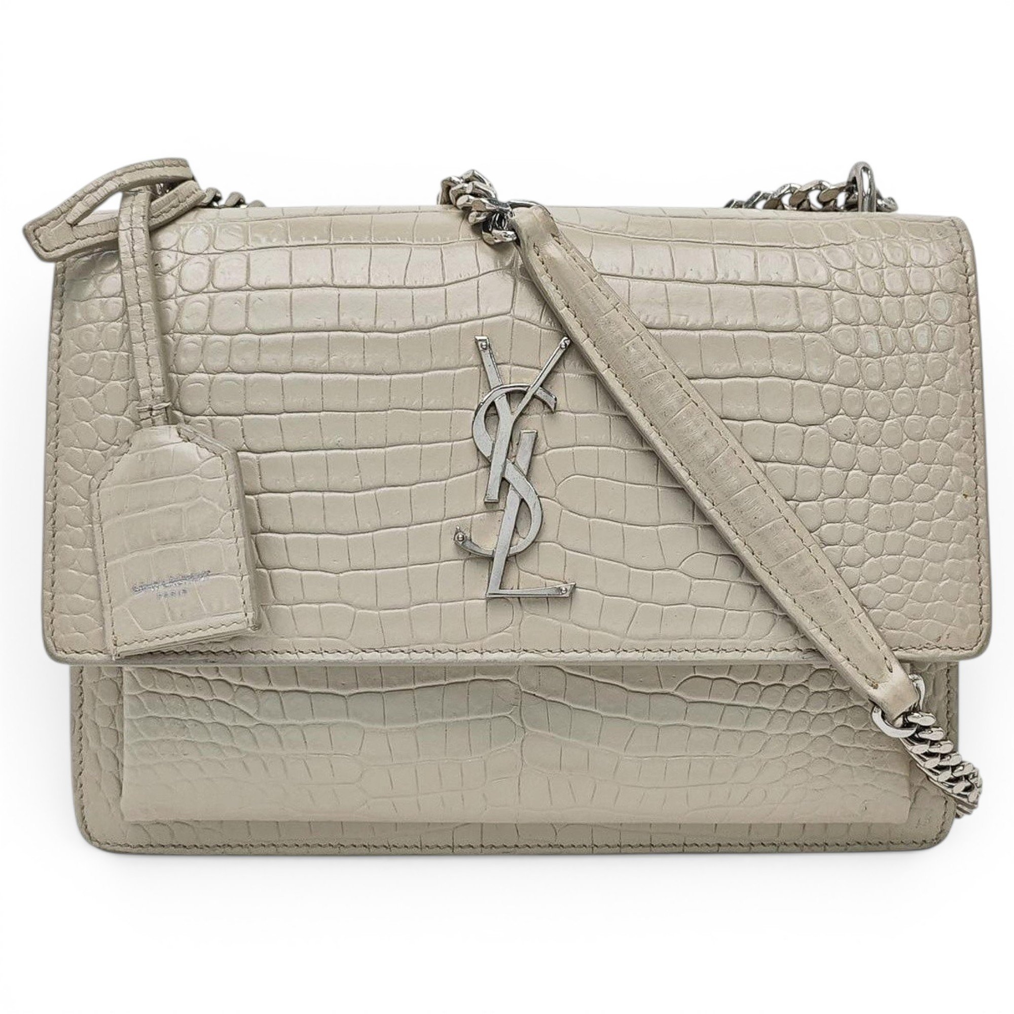 Sunset leather handbag