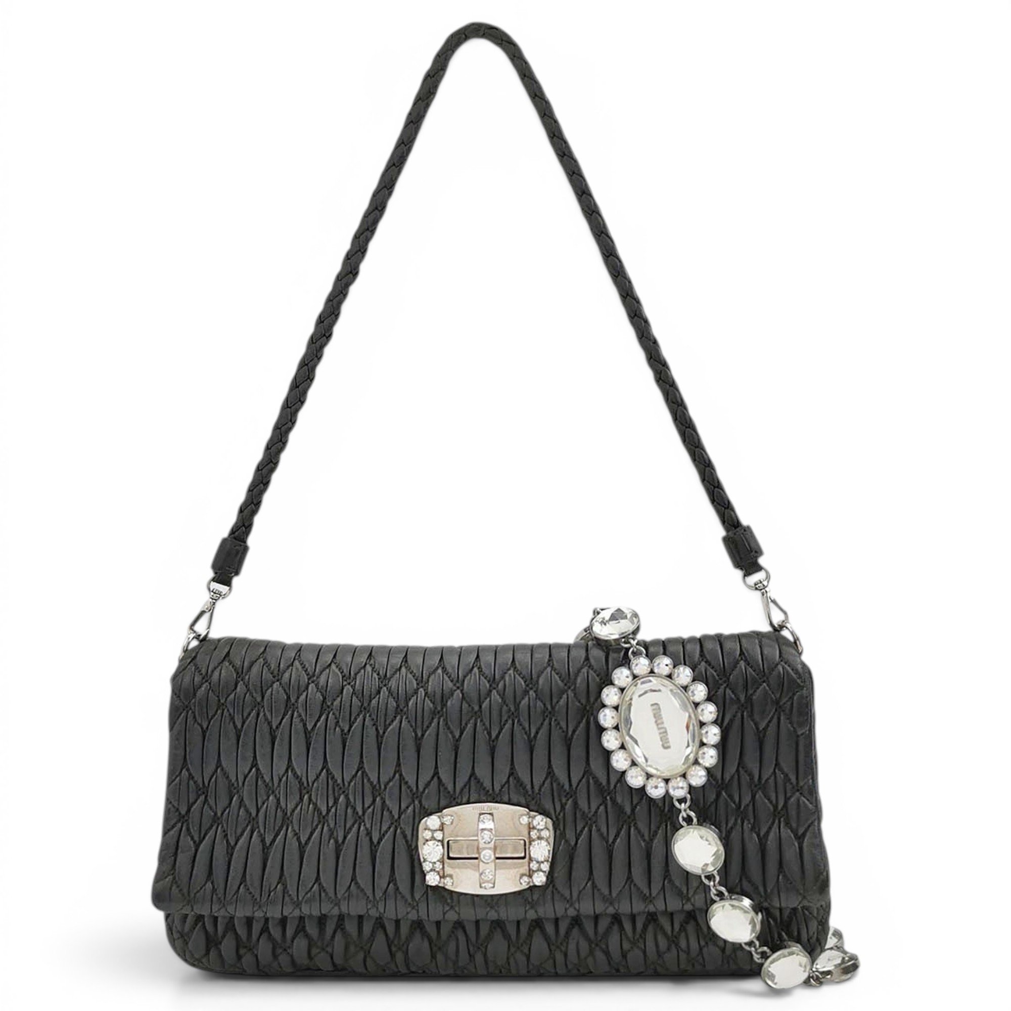 Leather crossbody bag