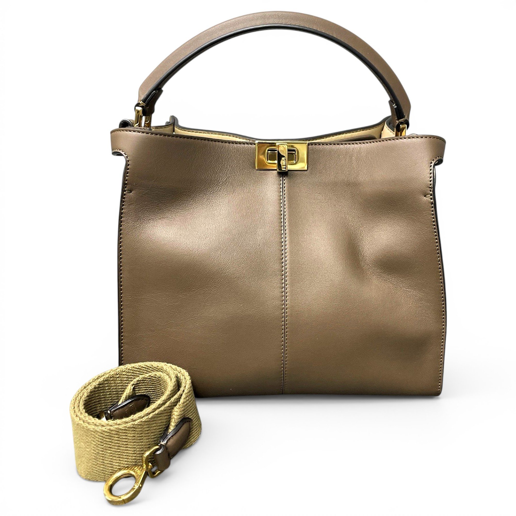 Peekaboo X-Lite leather handbag