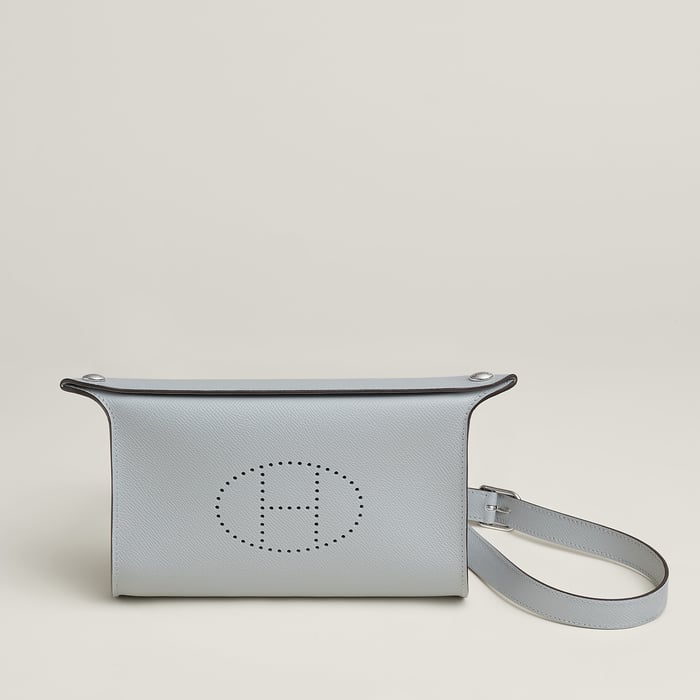 Bleu Glacier Hermès Videpoches Bag