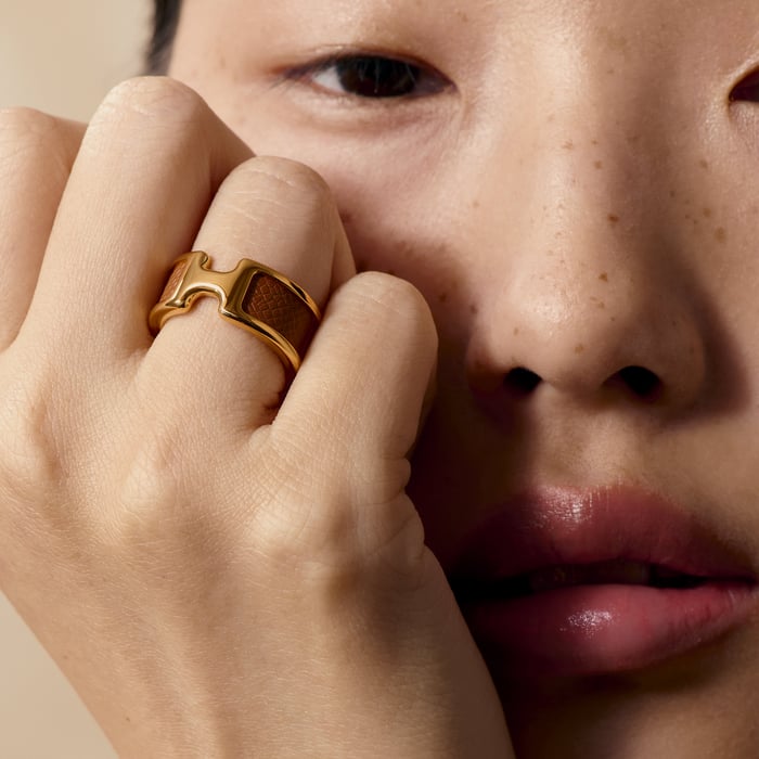 Gold Olympe Ring, Small Model