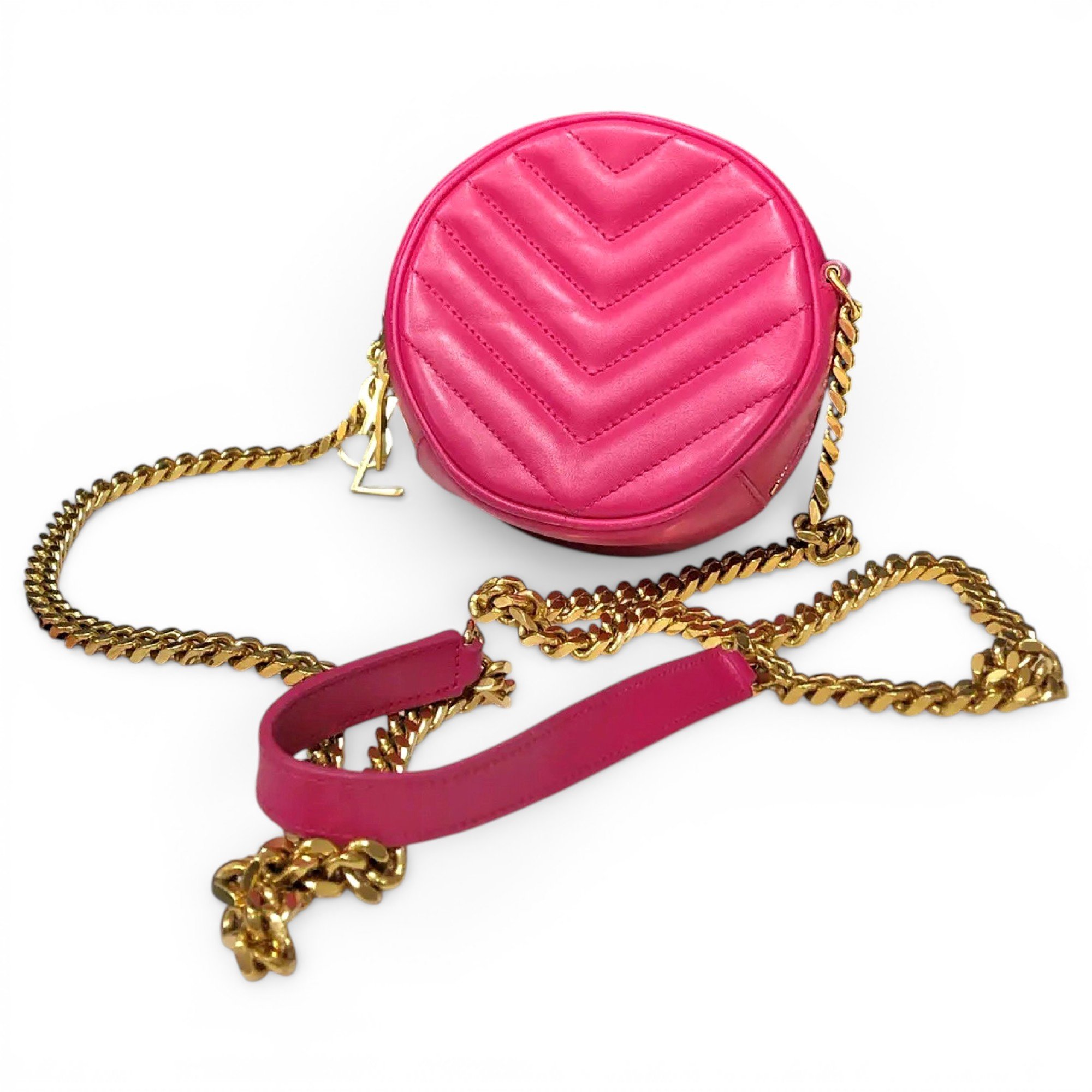 Vinyle leather crossbody bag