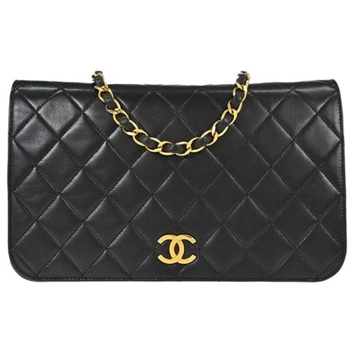 Trendy CC Flap leather handbag