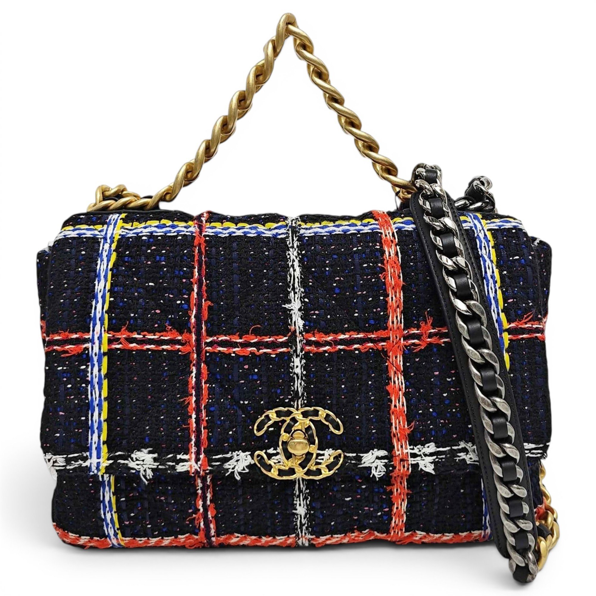 Chanel 19 cloth handbag