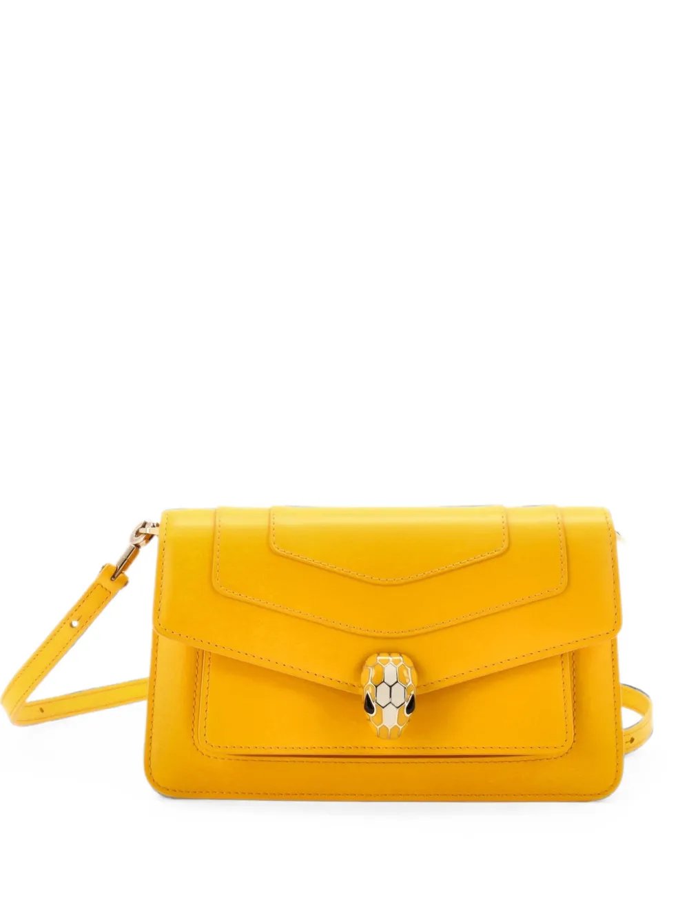 Serpenti Forever East West Leather Small shoulder bag
