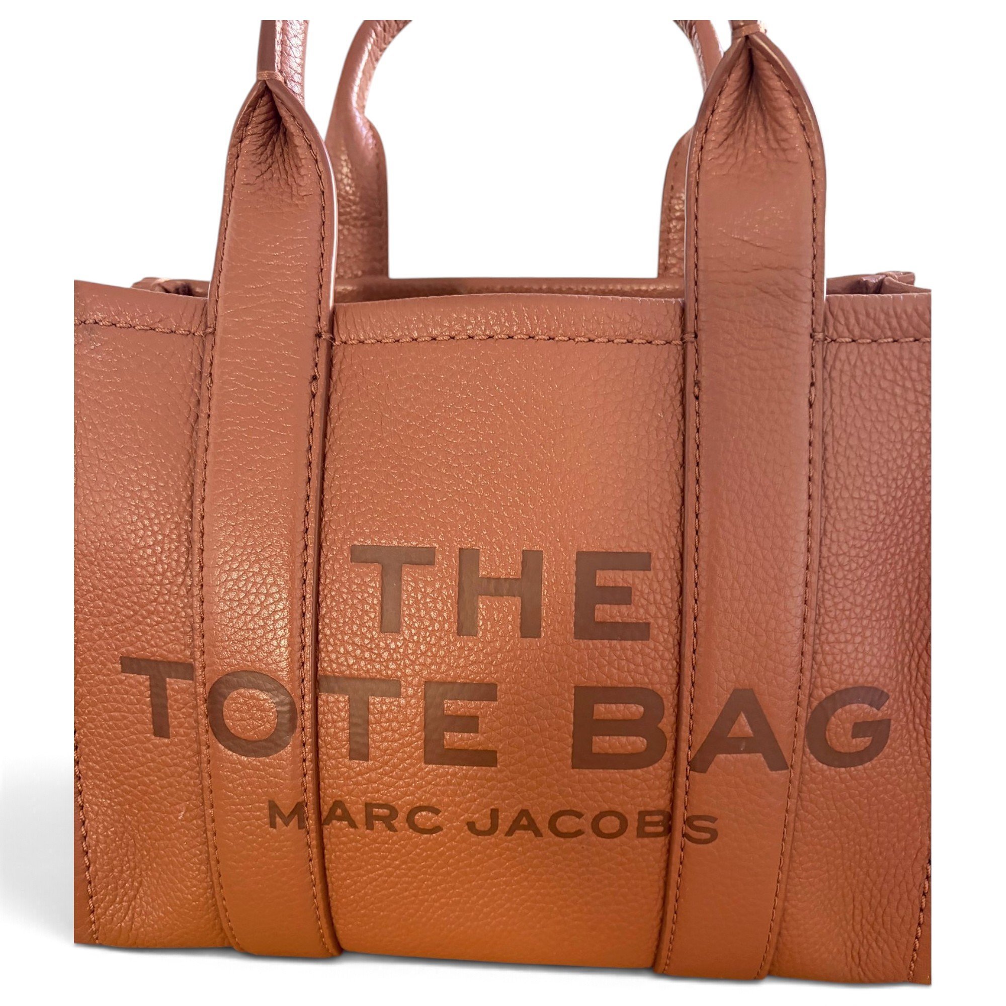The Tag Tote leather tote