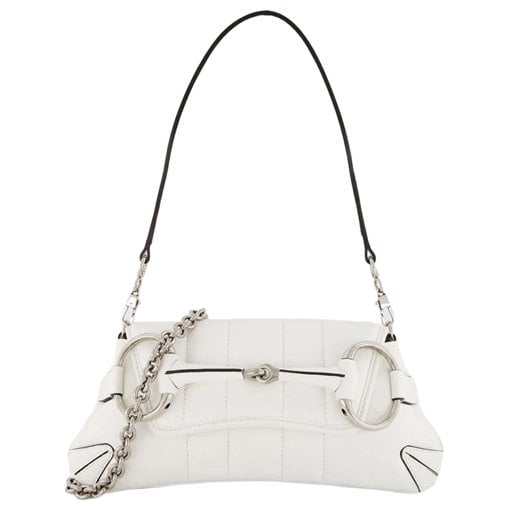 Horsebit Chain leather handbag