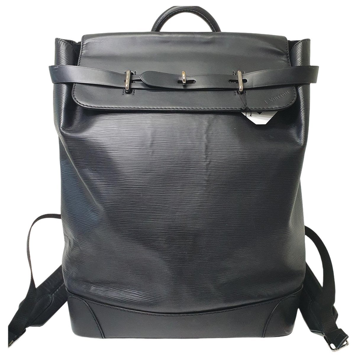 Leather backpack