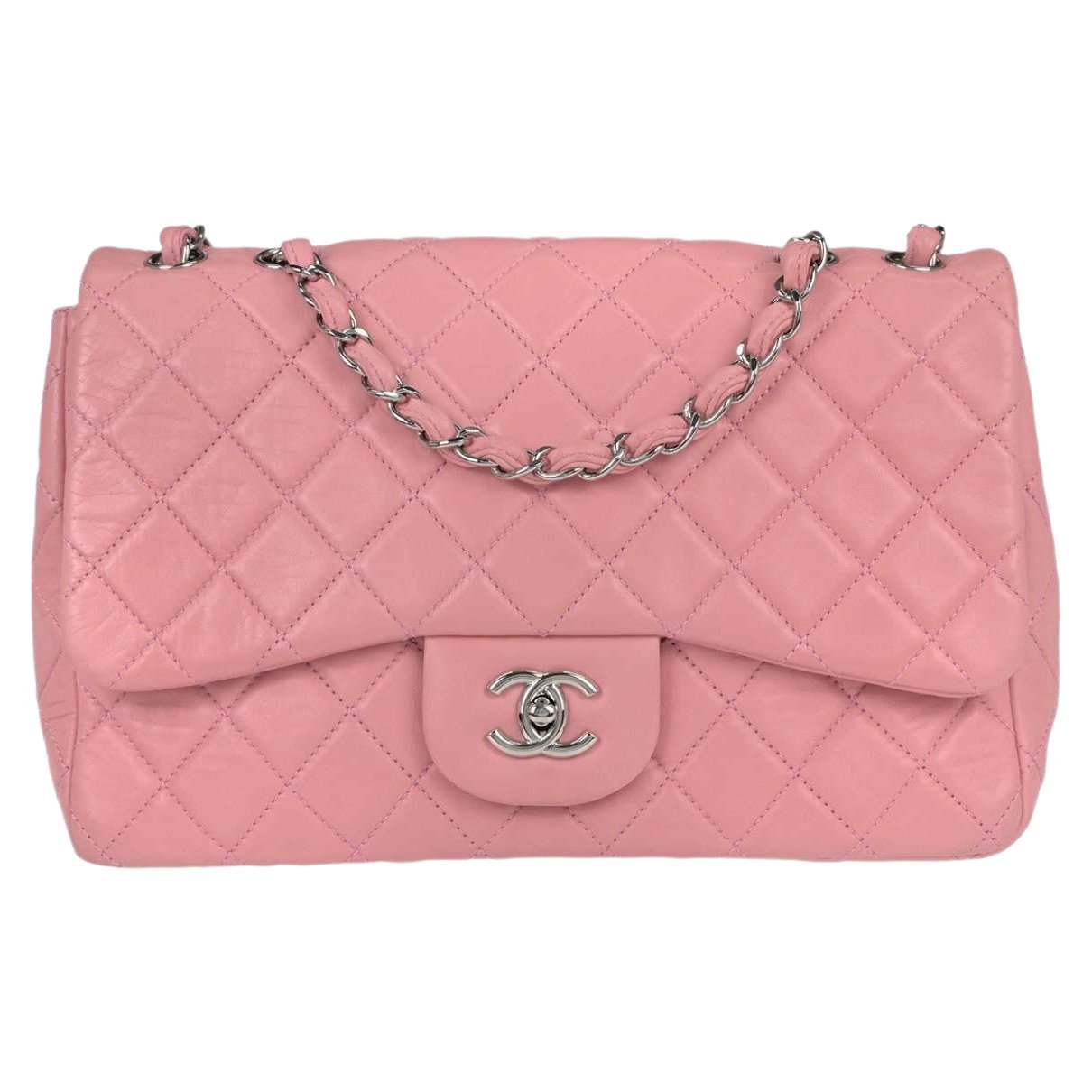 Trendy CC Flap leather handbag