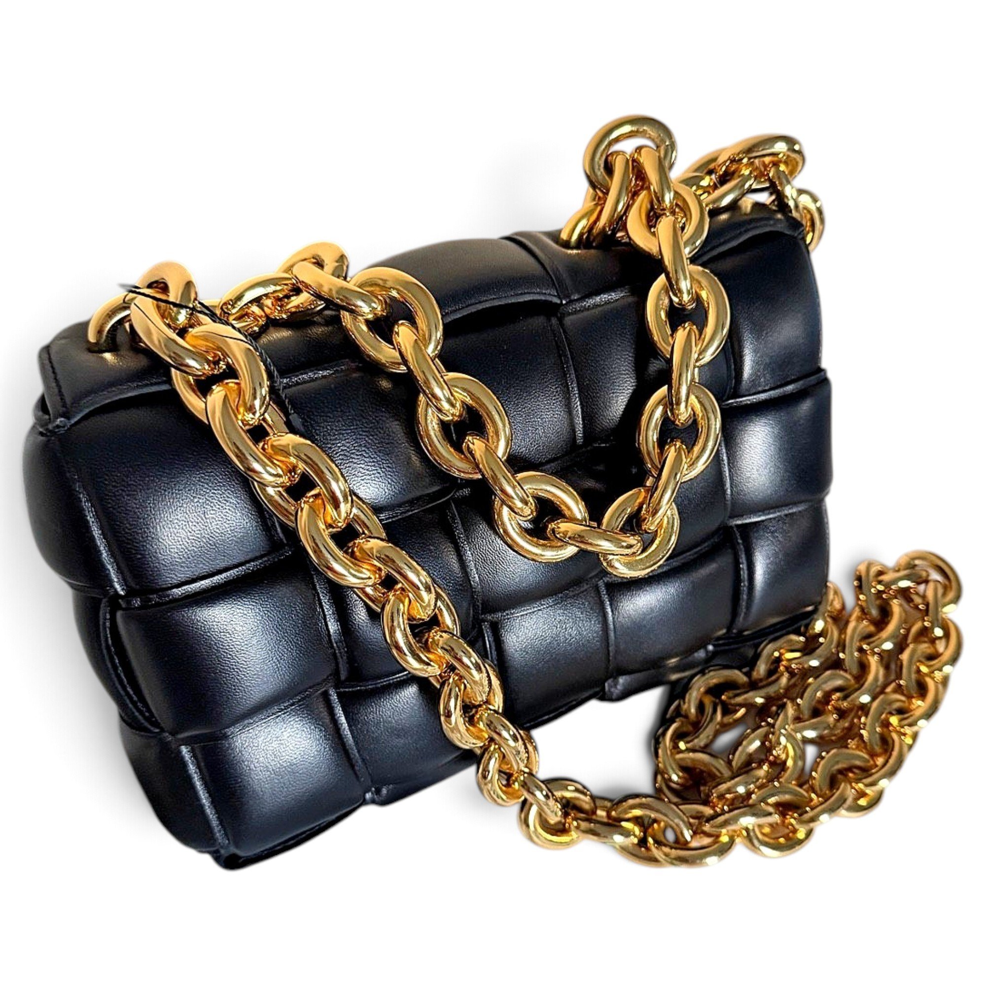 Chain Cassette leather handbag