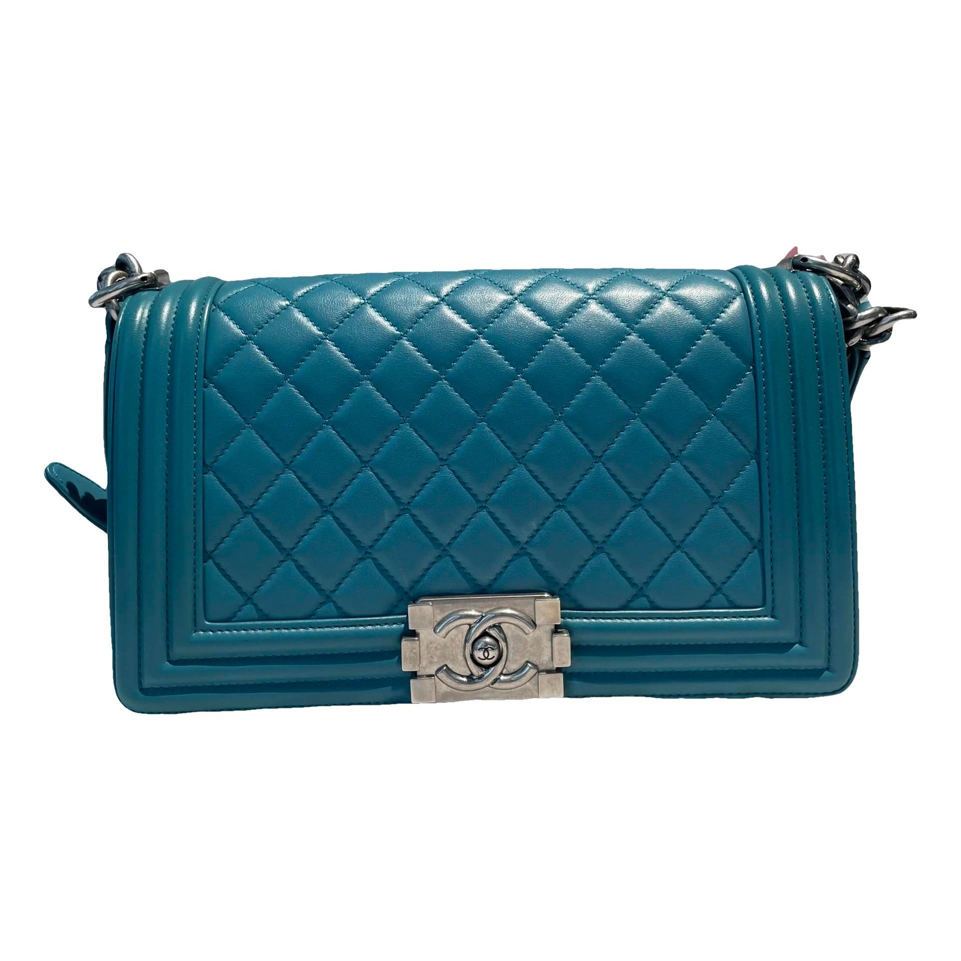 Boy leather crossbody bag