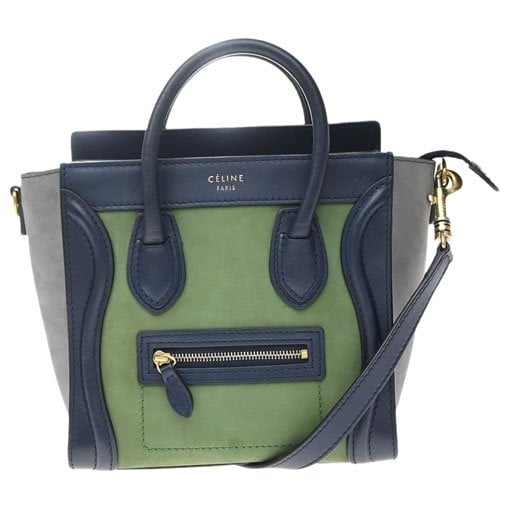 Luggage leather tote