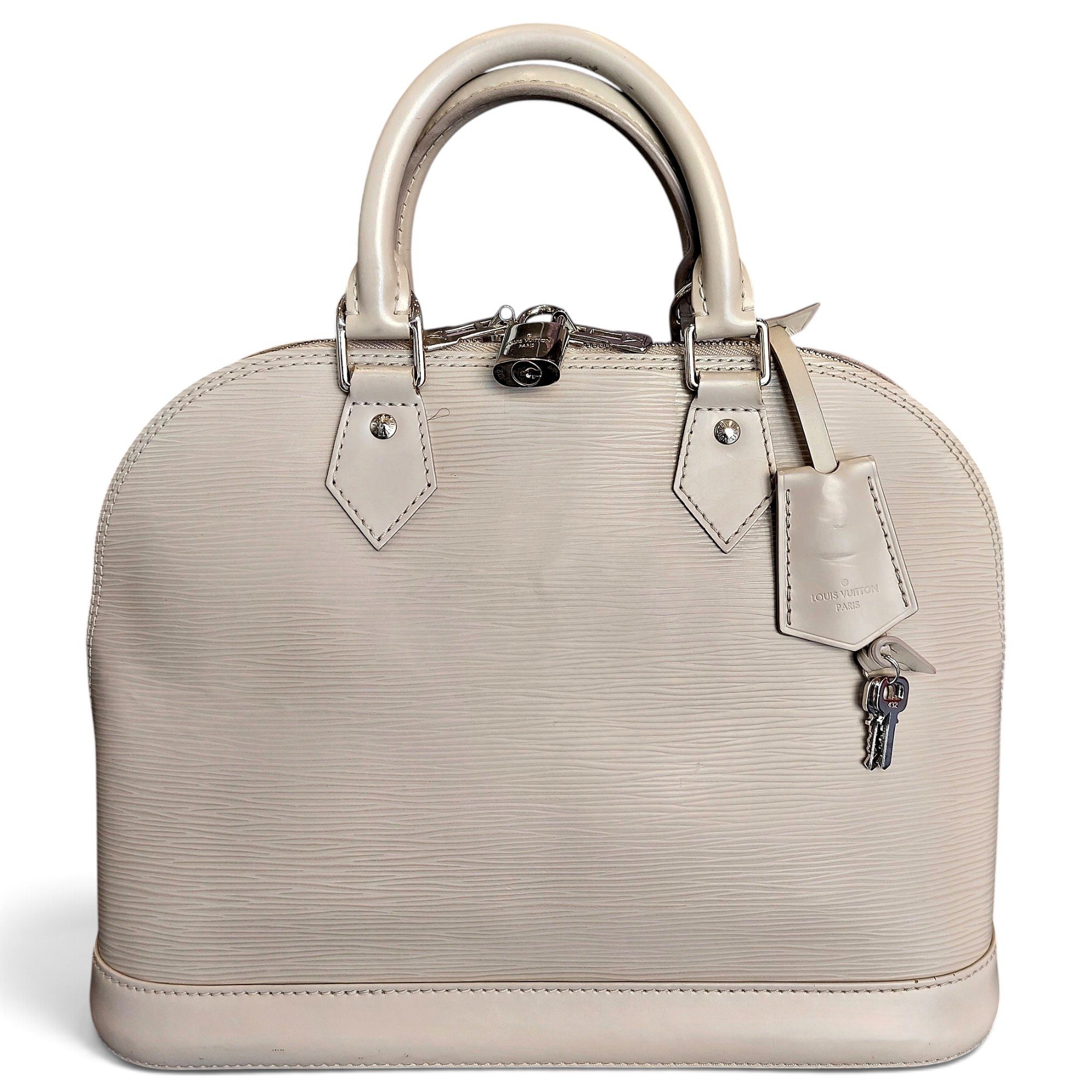 Louis Vuitton Alma leather handbag