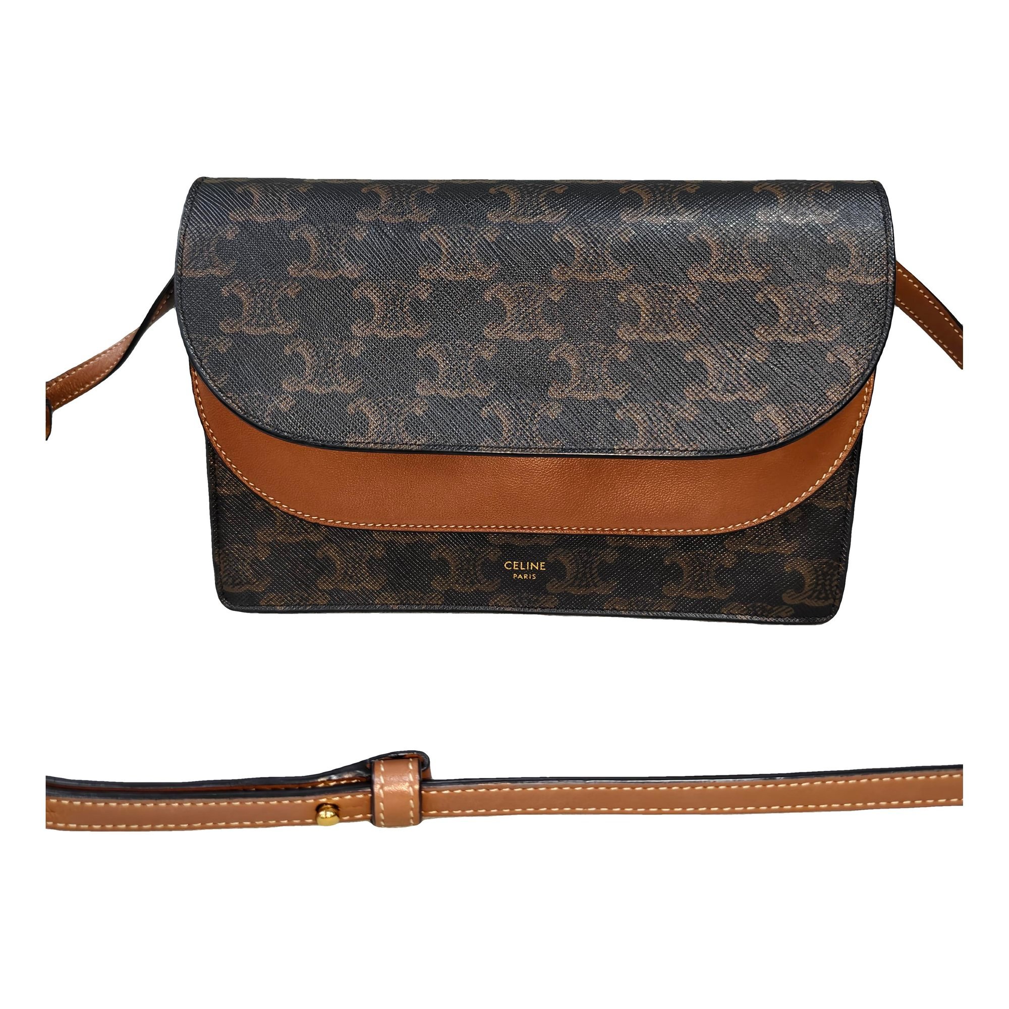 Leather handbag