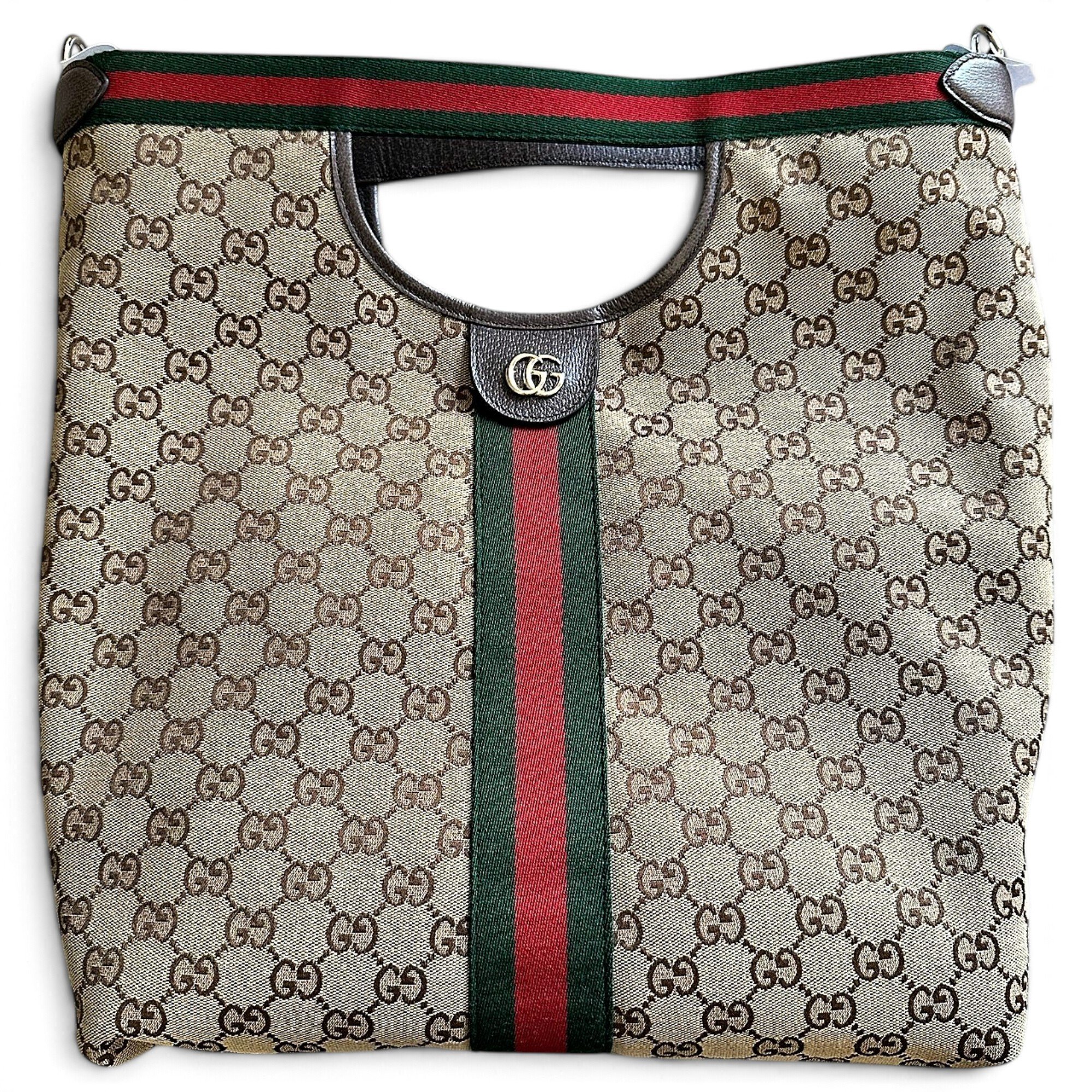 Gucci Giglio leather tote