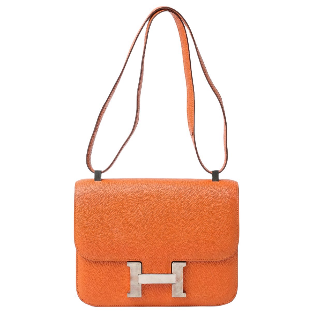 Constance leather crossbody bag