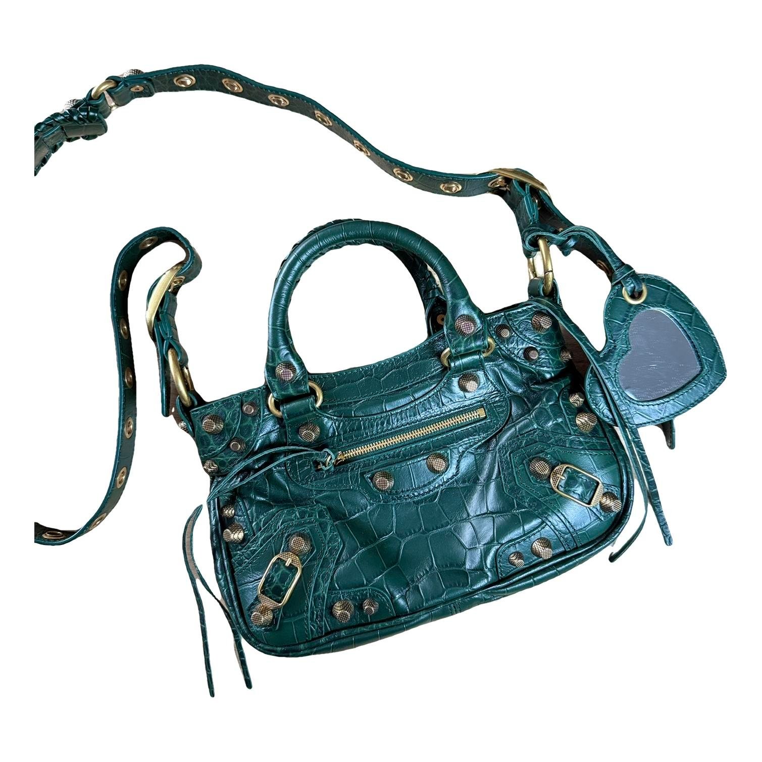 Balenciaga Neo Cagole City leather crossbody bag