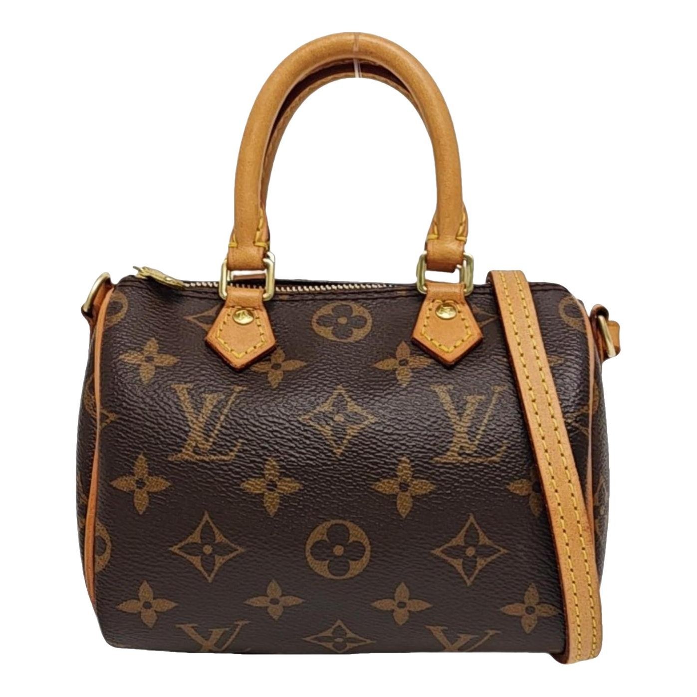 Nano Speedy / Mini HL leather handbag